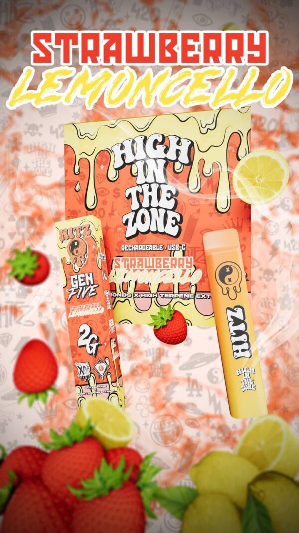 Hitz Disposable - Strawberry Lemoncello